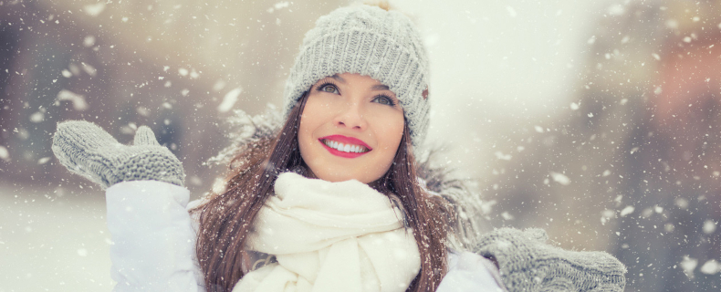 winter smile